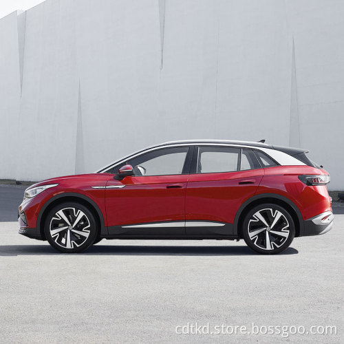 Hot Selling New Energy EV Four Wheels Car Electric VW ID.4x 450km  SUV Car Electric Car